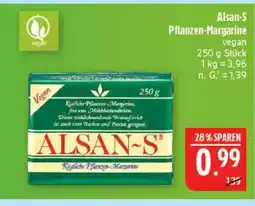 Marktkauf Alsan-s pflanzen-margarine Angebot