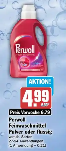 AEZ Perwoll Feinwaschmittel Pulver oder flüssig Angebot