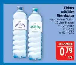 Marktkauf Vöslauer natürliches mineralwasser Angebot