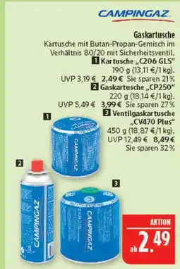 Marktkauf Campingaz kartusche c206 gls Angebot