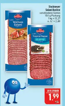 Marktkauf Stockmeyer walnuss salami Angebot