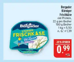 Marktkauf Bergader körniger frischkäse Angebot