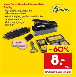 Netto Marken-Discount Genius nicer dicer plus jubiläumsedition Angebot