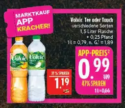 Marktkauf Volvic tee Angebot