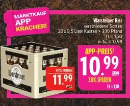 Marktkauf Warsteiner bier Angebot