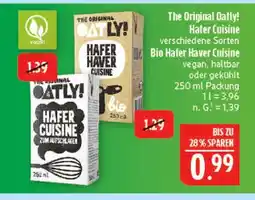 Marktkauf Oatly hafer cuisine Angebot