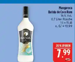 Marktkauf Mangaroca batida de coco rum Angebot