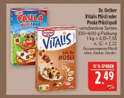 Marktkauf Dr. oetker vitalis müsli Angebot