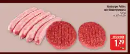 Marktkauf Hamburger patties Angebot