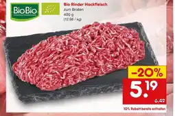 Netto Marken-Discount Biobio bio rinder hackfleisch Angebot