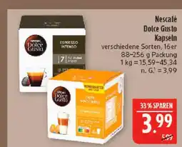 Marktkauf Nescafé dolce gusto espresso intenso Angebot
