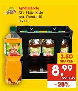 Netto Marken-Discount Fruchtinsel apfelschorle Angebot