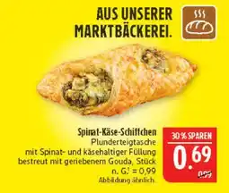 Marktkauf Spinat-käse-schiffchen Angebot