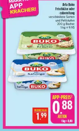 Marktkauf Arla buko pikante kräuter Angebot