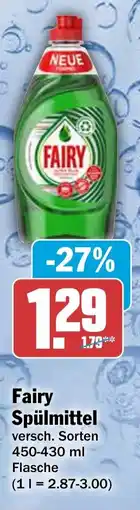 AEZ Fairy Spülmittel Angebot
