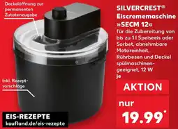 Kaufland SILVERCREST Eiscrememaschine Angebot