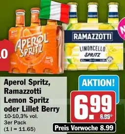 AEZ Aperol Spritz, Ramazzotti Lemon Spritz oder Lillet Berry Angebot