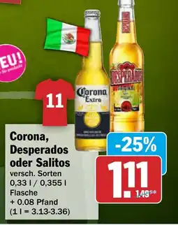 AEZ Corona, Desperados oder Salitos Angebot