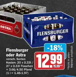 AEZ Flensburger oder Astra Angebot