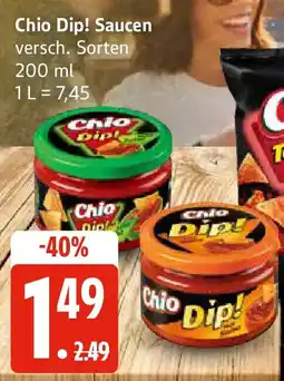 Edeka Chio Dip! Chio Dip! Saucen versch. Sorten Angebot