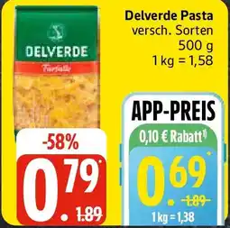 Edeka Delverde Pasta Angebot