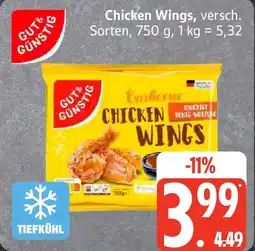 Edeka GUT& GÜNSTIG Chicken Wings Angebot