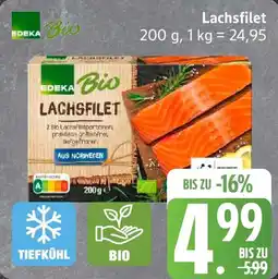 Edeka EDEKA Bio Lachsfilet Angebot