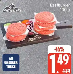 Edeka Gutfleisch Beefburger Angebot