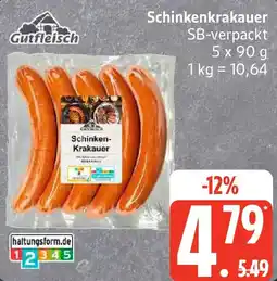 Edeka Gutfleisch Schinkenkrakauer Angebot