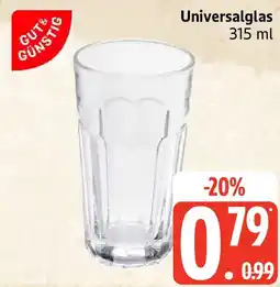 Edeka GUT& GÜNSTIG Universalglas Angebot