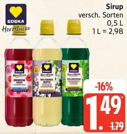 Edeka EDEKA Herzstücke Sirup Angebot