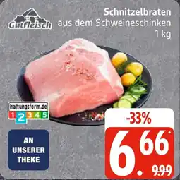 Edeka Gutfleisch Schweineschinken Angebot