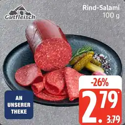 Edeka Gutfleisch Rind-Salami Angebot