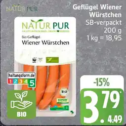 Edeka Geflügel Wiener Würstchen SB-verpackt Angebot