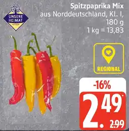 Edeka Spitzpaprika Mix Angebot