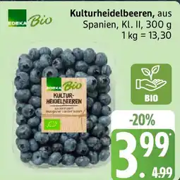 Edeka EDEKA Bio Kulturheidelbeeren Angebot