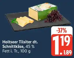 Edeka Holtseer Tilsiter dt. Schnittkäse Angebot