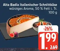 Edeka Alta Badia italienischer Schnittkäse Angebot
