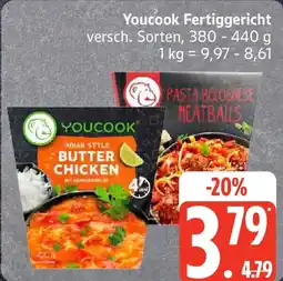 Edeka Youcook Fertiggericht Angebot