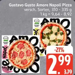 Edeka Gustavo Gusto Amore Napoli Pizza Angebot