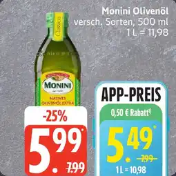 Edeka Monini Olivenöl Angebot