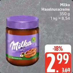 Edeka Milka Haselnusscreme Angebot
