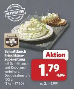 Combi Schnittlauch Frischkäsezubereitung Angebot