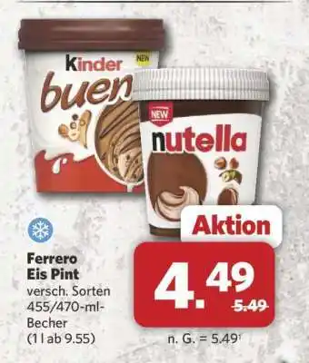 Combi Ferrero Eis Pint Angebot