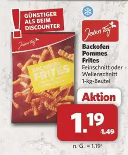 Combi Backofen Pommes Frites Angebot