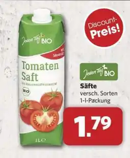 Combi Jeden Tag BIO Säfte Angebot