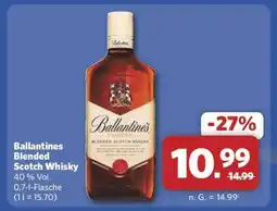 Combi Ballantines Blended Scotch Whisky Angebot