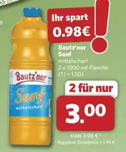 Combi BAUTZ'NER Senf Mittelscharf Angebot