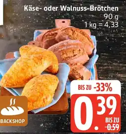 Edeka Käse- oder Walnuss-Brötchen Angebot