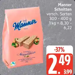 Edeka Manner Schnitten Angebot